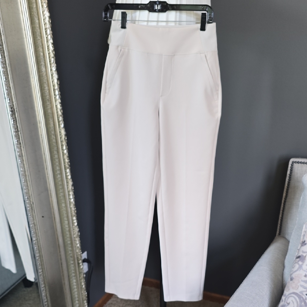Athleta Light Khaki Brooklyn Pants Women's Trousers